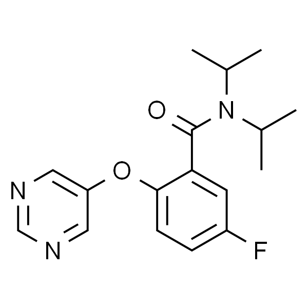 5-氟-N,N-二异丙基-2-(嘧啶-5-基氧基)苯甲酰胺