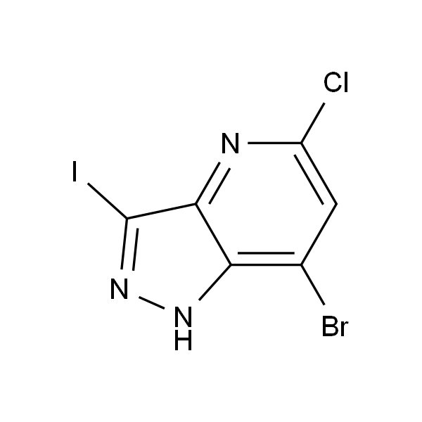 7-溴-5-氯-3-碘-1H-吡唑并[4,3-b]吡啶