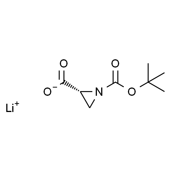 (R)-1-(叔丁氧羰基)氮丙啶-2-羧酸锂