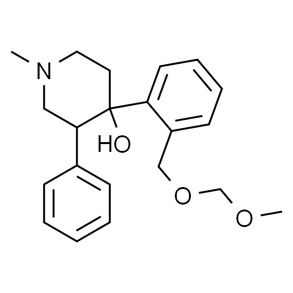 4-(2-((methoxymethoxy)methyl)phenyl)-1-methyl-3-phenylpiperidin-4-ol