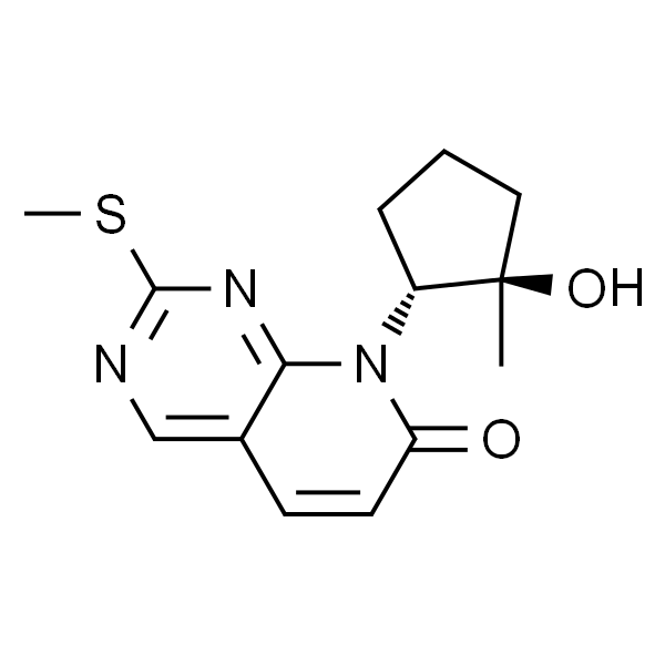 8-((1R,2R)-2-羟基-2-甲基环戊基)-2-(甲硫基)吡啶并[2,3-d]嘧啶-7(8H)-酮