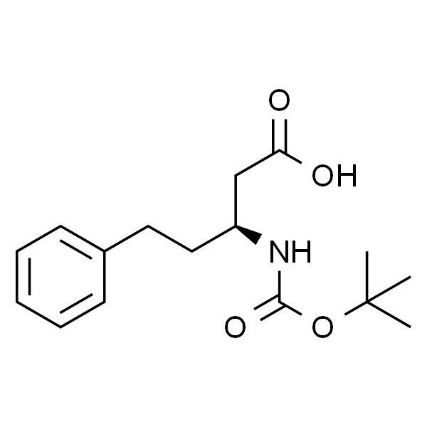 (S)-3-((叔丁氧羰基)氨基)-5-苯基戊酸