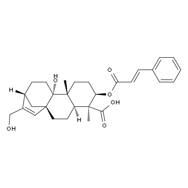 3α-Cinnamoyloxy-9β,17-dihydroxy-ent-kaur-15-en-19-oic acid