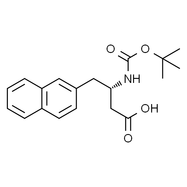 (S)-3-((叔丁氧羰基)氨基)-4-(萘-2-基)丁酸