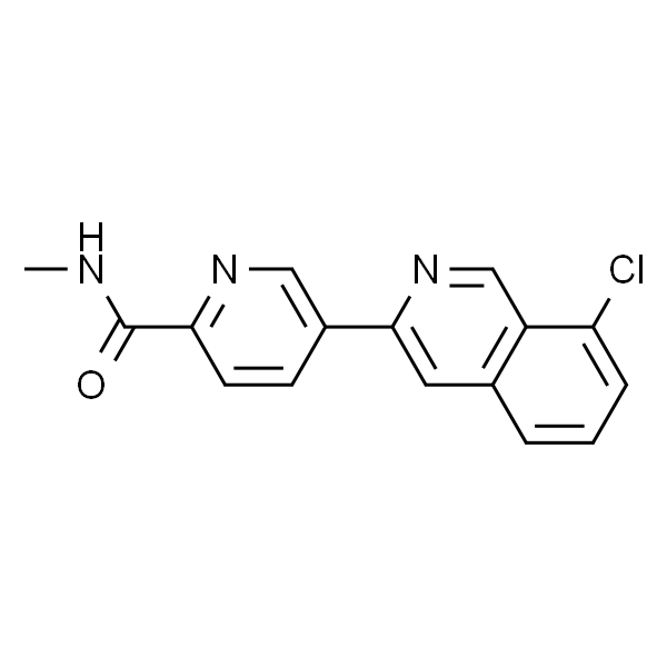 5-(8-氯异喹啉-3-基)-N-甲基吡啶啉酰胺