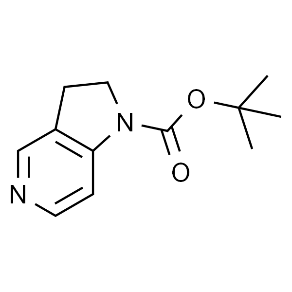 2,3-二氢-吡咯并[3,2-c]吡啶-1-羧酸叔丁酯