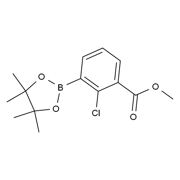 2-氯-3-(4,4,5,5-四甲基-1,3,2-二氧硼烷-2-基)苯甲酸甲酯