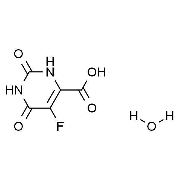 5-氟-2，6-二氧代-1，2，3，6-四氢嘧啶-4-羧酸水合物