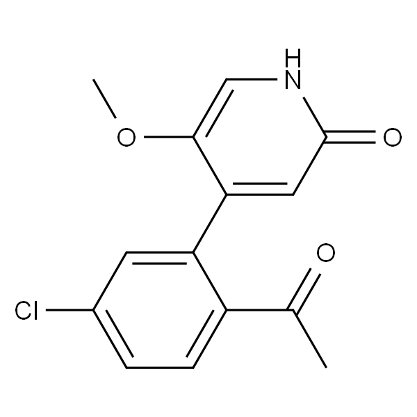 4-(2-乙酰基-5-氯苯基)-5-甲氧基吡啶-2(1H)-酮