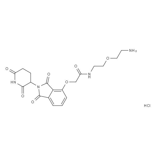 Thalidomide-O-amido-PEG-C2-NH2(hydrochloride)