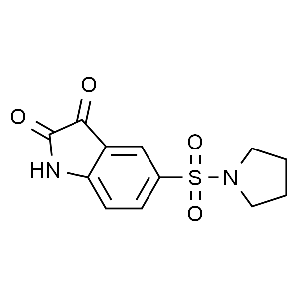 5-(吡咯烷-1-磺酰基)-1H-吲哚-2,3-二酮