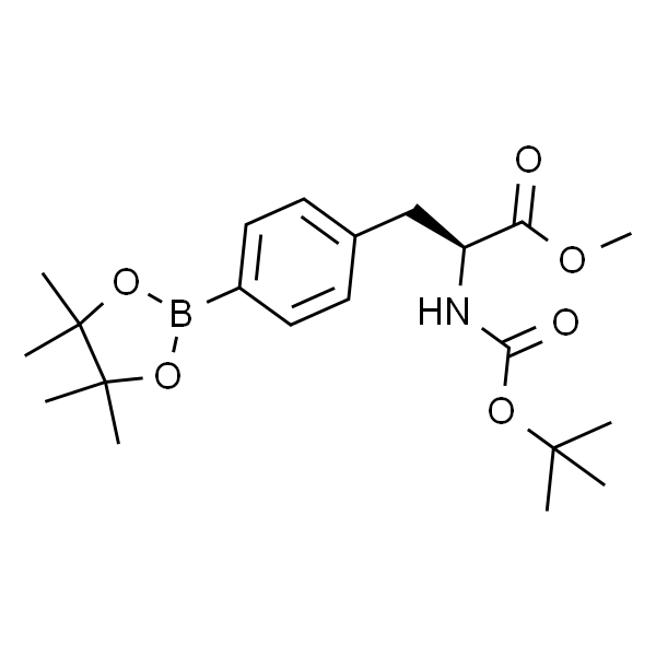 L-Phenylalanine, N-[(1,1-dimethylethoxy)carbonyl]-4-(4,4,5,5-tetramethyl-1,3,2-dioxaborolan-2-yl)-, methyl ester