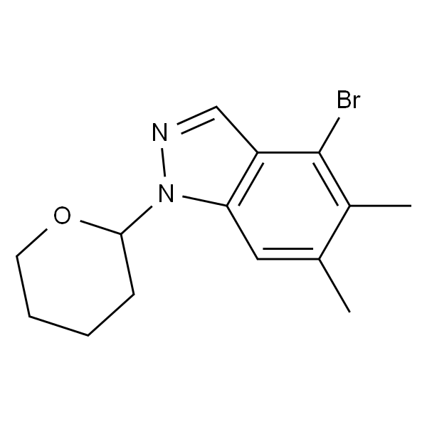 4-溴-5,6-二甲基-1-(四氢-2H-吡喃-2-基)-1H-吲唑