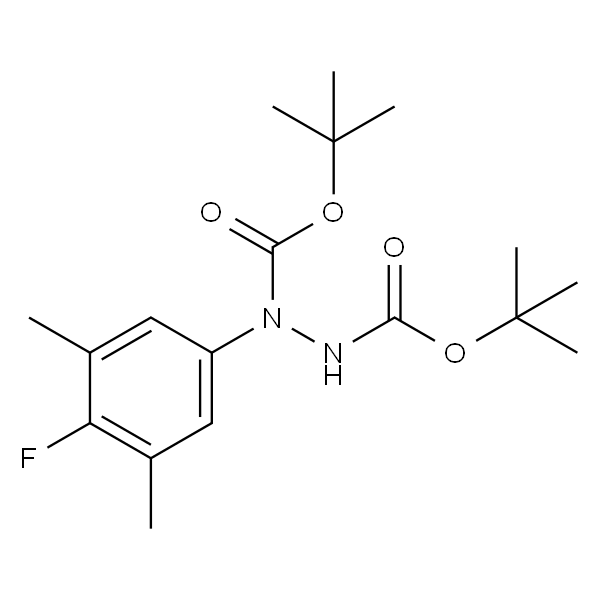 1-(4-氟-3,5-二甲基苯基)肼-1,2-二甲酸二叔丁酯