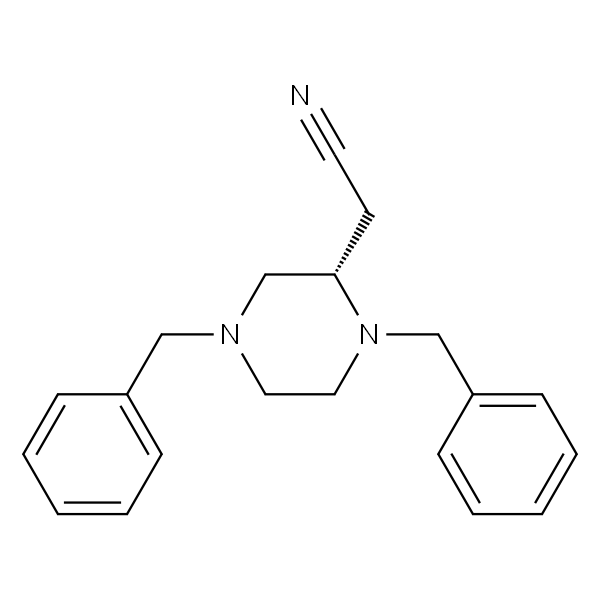 (S)-2-(1,4-二苄基哌嗪-2-基)乙腈