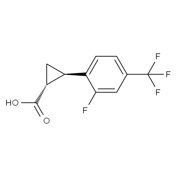 2-（2-氟-4-（三氟甲基）苯基）环丙烷-1-羧酸