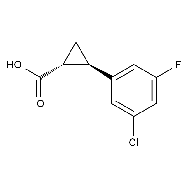 反式-2-（3-氯-5-氟苯基）环丙烷-1-羧酸