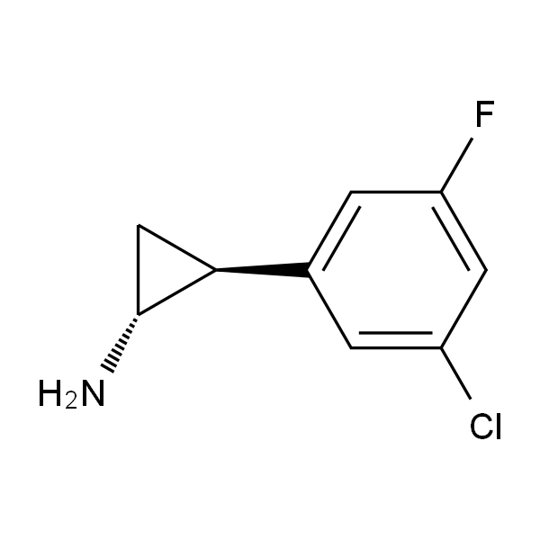 反式-2-（3-氯-5-氟苯基）环丙-1-胺盐酸盐