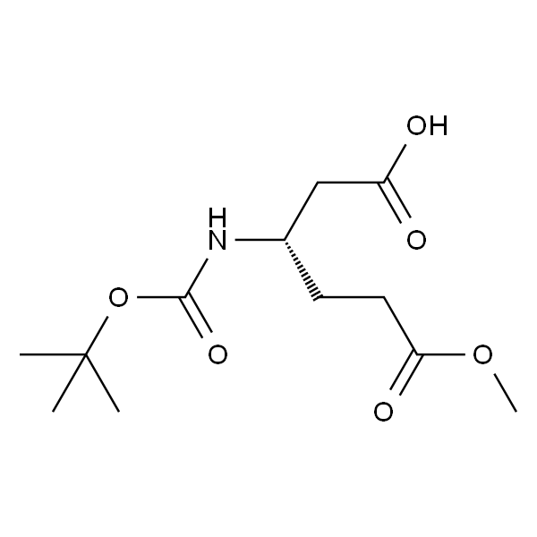 (S)-3-((叔丁氧羰基)氨基)-6-甲氧基-6-氧基己酸
