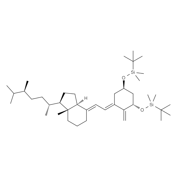 (((1R,3S,E)-5-((E)-2-((1R,3aS,7aR)-1-((2R,5S)-5,6-二甲基庚烷-2-基)-7a-甲基六氢-1H-茚-4(2H)-亚基)亚乙基)-4-亚甲基环己烷-1,3-二基)双(氧基))二(叔丁基二甲基硅烷)