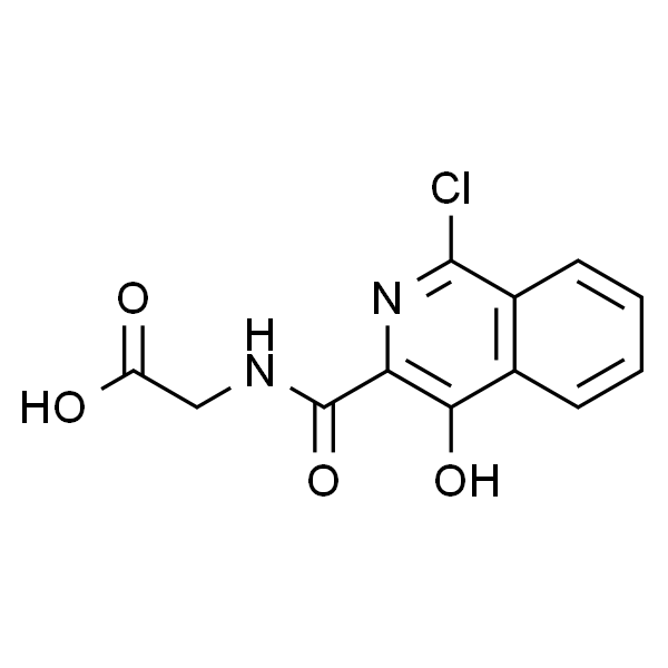 2-(1-氯-4-羟基异喹啉-3-甲酰胺)乙酸