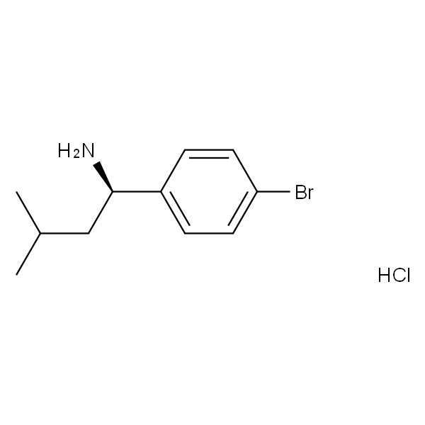 (R)-1-(4-溴苯基)-3-甲基丁-1-胺盐酸盐
