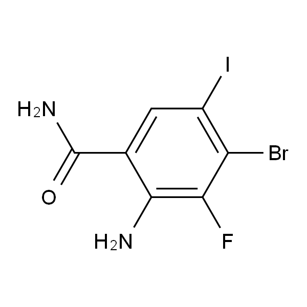 2-氨基-4-溴-3-氟-5-碘苯甲酰胺