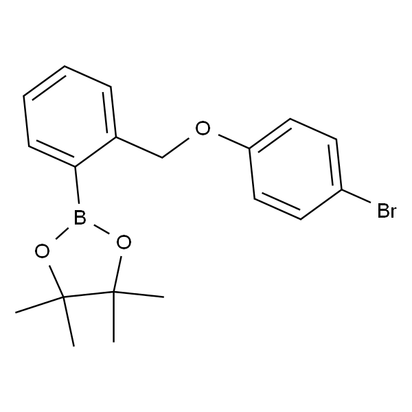 2-(2-((4-溴苯氧基)甲基)苯基)-4,4,5,5-四甲基-1,3,2-二噁硼烷