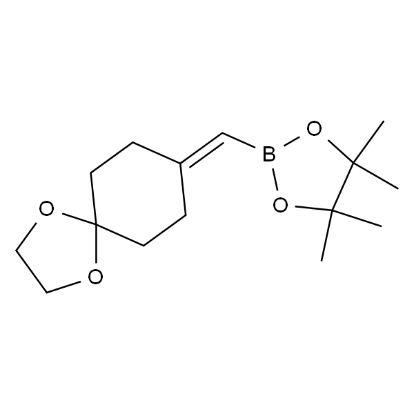 2  - （（1，4-二氧杂螺[4.5]癸-8-亚基）甲基）-4，4，5，5-四甲基-1，3，2-二氧杂硼烷