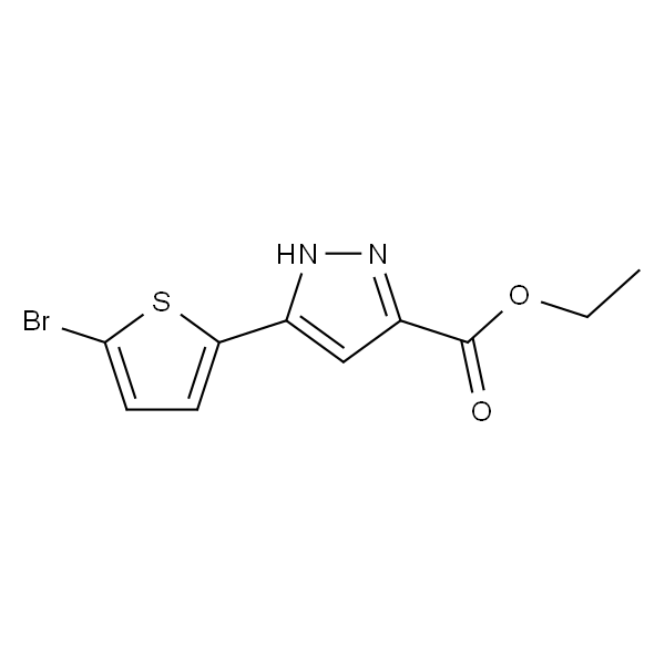 5-(5-溴噻吩-2-基)-1H-吡唑-3-羧酸乙酯