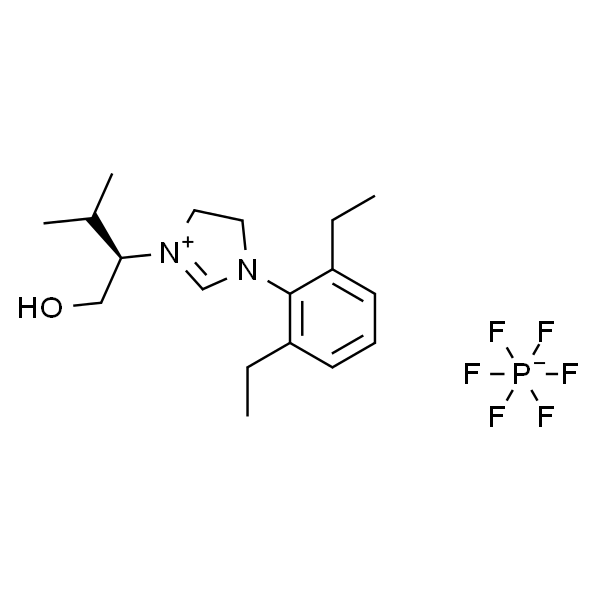 (S)-1-(2,6-diethylphenyl)-3-(1-hydroxy-3-methylbutan-2-yl)-4,5-dihydro-1H-imidazol-3-ium hexafluorophosphate(V)