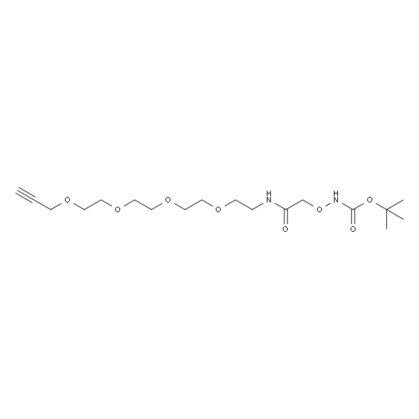 Boc-aminooxy-amide-PEG4-propargyl