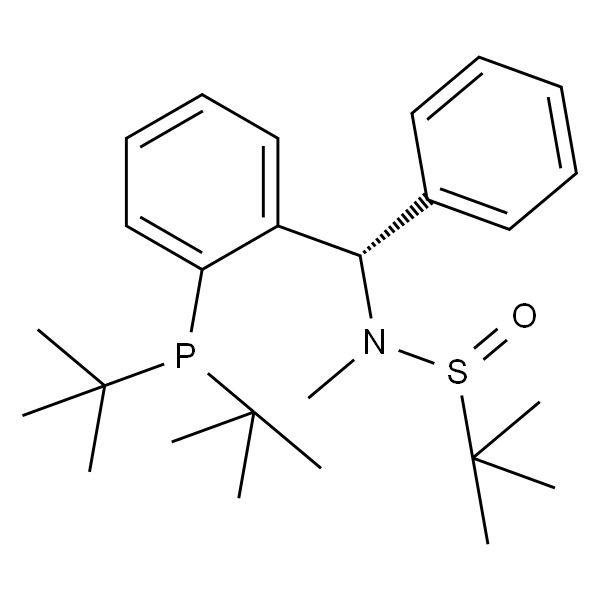 [S(R)]-N-[(1S)-1-[2-(二叔丁基膦)苯基]苯甲基]-N-甲基-2-叔丁基亚磺酰胺