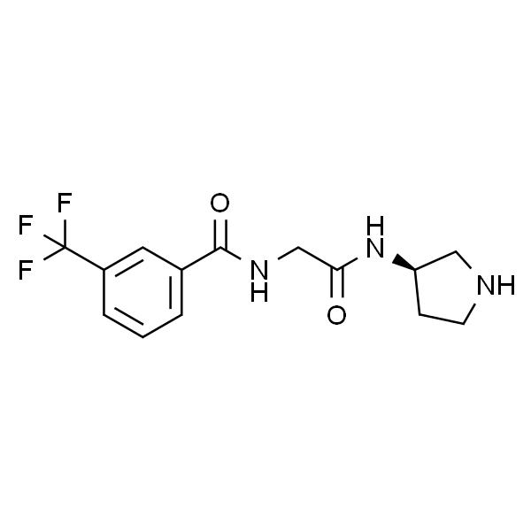 Benzamide, N-[2-oxo-2-[(3R)-3-pyrrolidinylamino]ethyl]-3-(trifluoromethyl)-