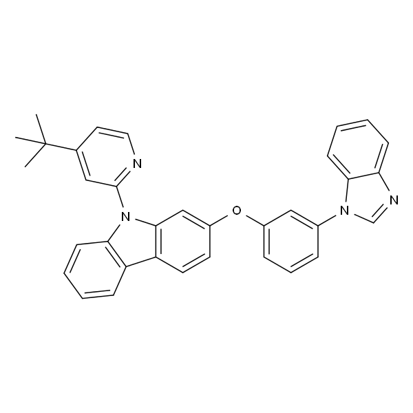 2-(3-(1H-苯并[d]咪唑-1-基)苯氧基)-9-(4-(叔丁基)吡啶-2-基)-9H咔唑