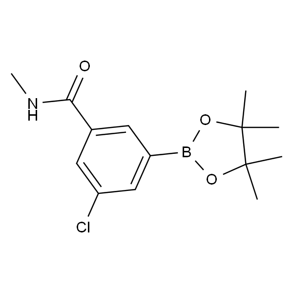 3-氯-N-甲基-5-(四甲基-1,3,2-二氧杂硼环戊烷-2-基)苯甲酰胺