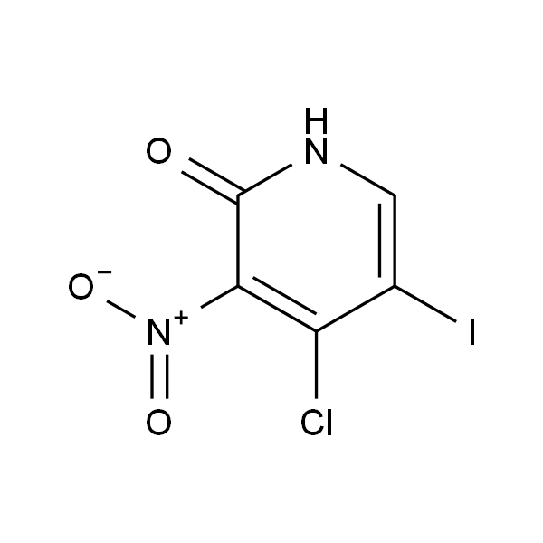 4-氯-5-碘-3-硝基吡啶-2(1H)-酮