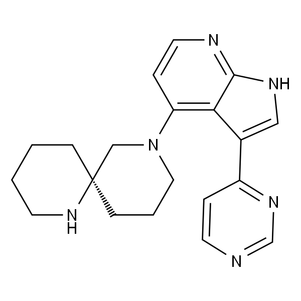 (6R)-8-[3-(4-嘧啶基)-1H-吡咯[2,3-B]吡啶-4-基]-1,8-二氮杂螺[5.5]十一烷