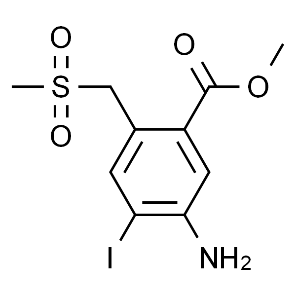 5-氨基-4-碘-2-((甲基磺酰基)甲基)苯甲酸甲酯