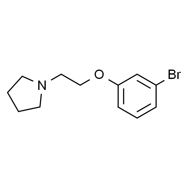 1-[2-(3-溴苯氧基)乙基]-吡咯烷