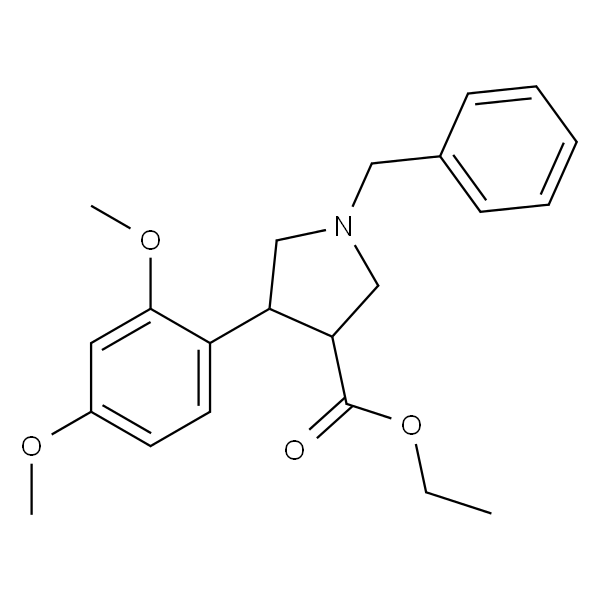 反式-1-苄基-4-（2，4-二甲氧基苯基）吡咯烷-3-羧酸乙酯