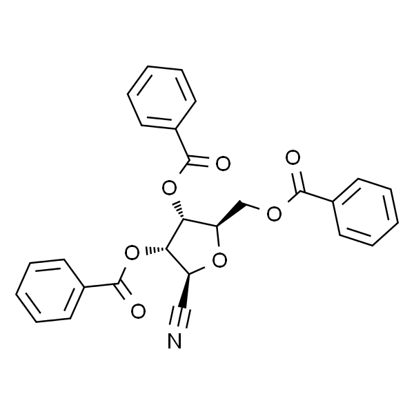 1-氰基-2,3,5-三苯甲酰氧基-β-D-呋喃核糖