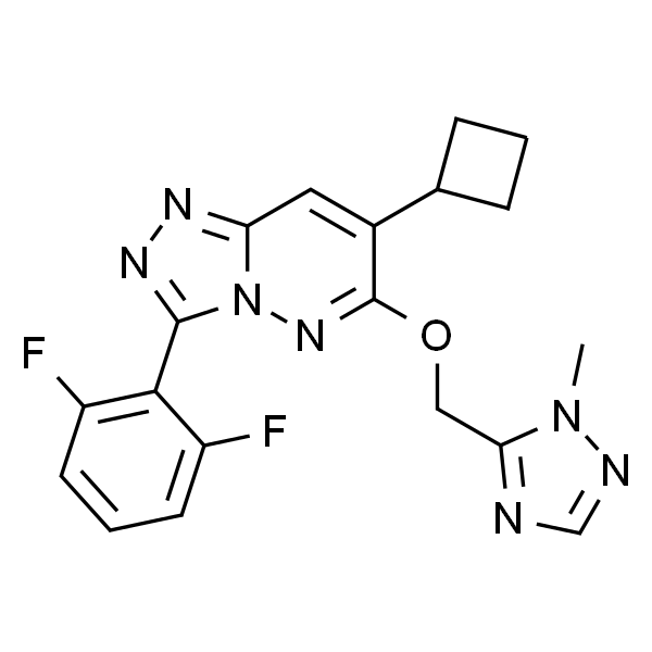 7-环丁基-3-(2,6-二氟苯基)-6-((1-甲基-1H-1,2,4-三唑-5-基)甲氧基)-[1,2,4]三唑并[4,3-b]哒嗪