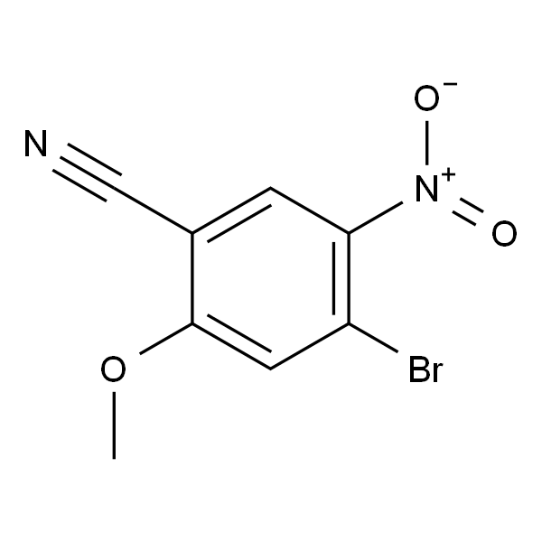 4-溴-2-甲氧基-5-硝基苄腈