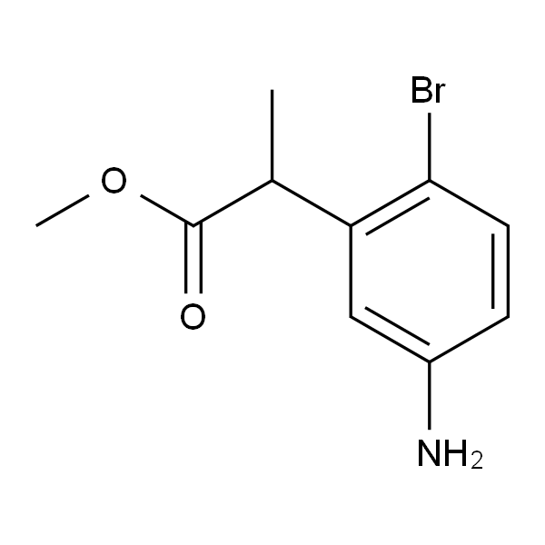 2-(5-氨基-2-溴苯基)丙酸甲酯