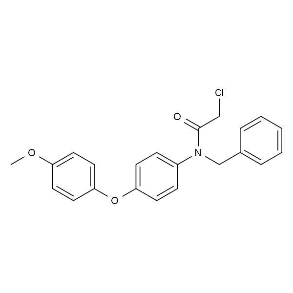 2-氯-N-[4-(4-甲氧基苯氧基)苯基]-N-(苯基甲基)-乙酰胺