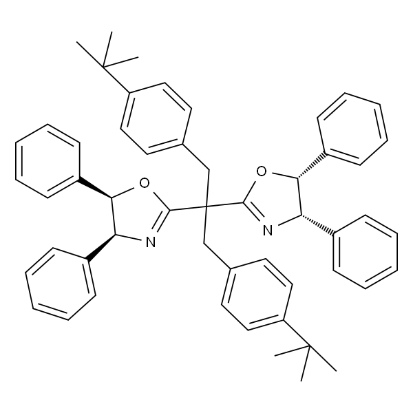 (4S,4''S,5R,5''R)-2,2''-(1,3-双(4-(叔丁基)苯基)丙烷-2,2-二基)双(4,5-二苯基-4,5-二氢噁唑)