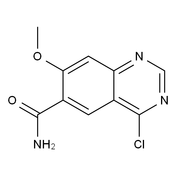 4-氯-7-甲氧基喹唑啉-6-甲酰胺