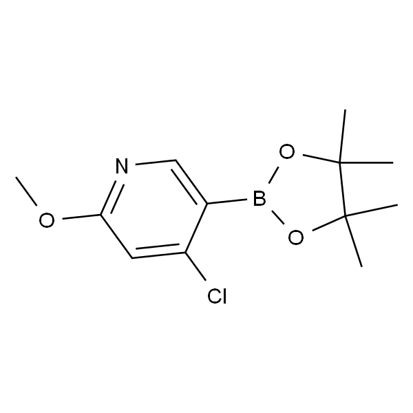 4-氯-2-甲氧基-5-(4,4,5,5-四甲基-1,3,2-二氧杂硼酸-2-基)吡啶