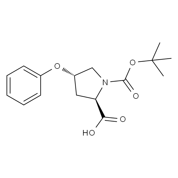 (2R,4S)-1-(叔丁氧羰基)-4-苯氧基吡咯烷-2-羧酸